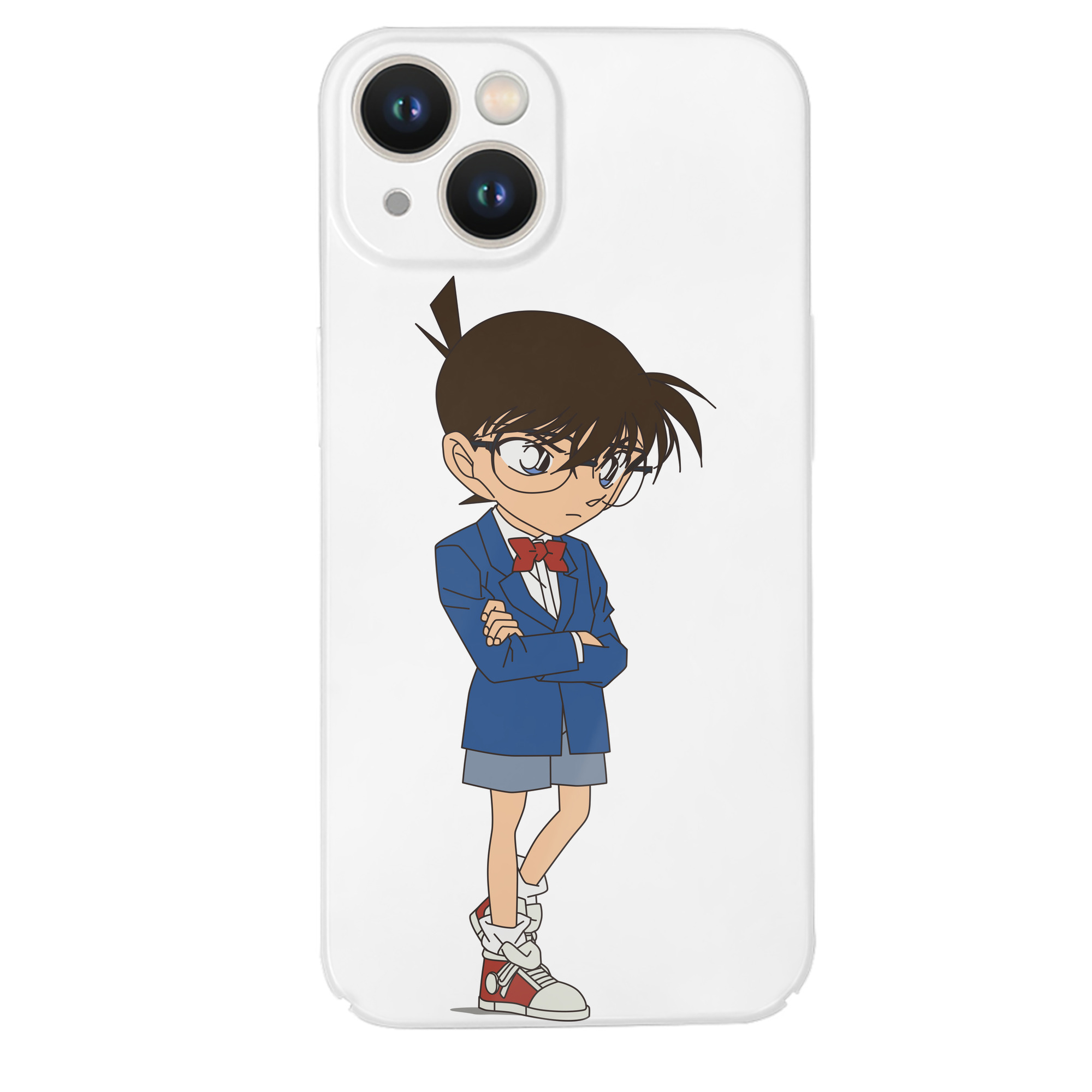 （画像用） 名探偵コナン 江戸川 コナン Detective Conan Conan Edogawa 【iPhone 14シリーズ対応】ハードケース